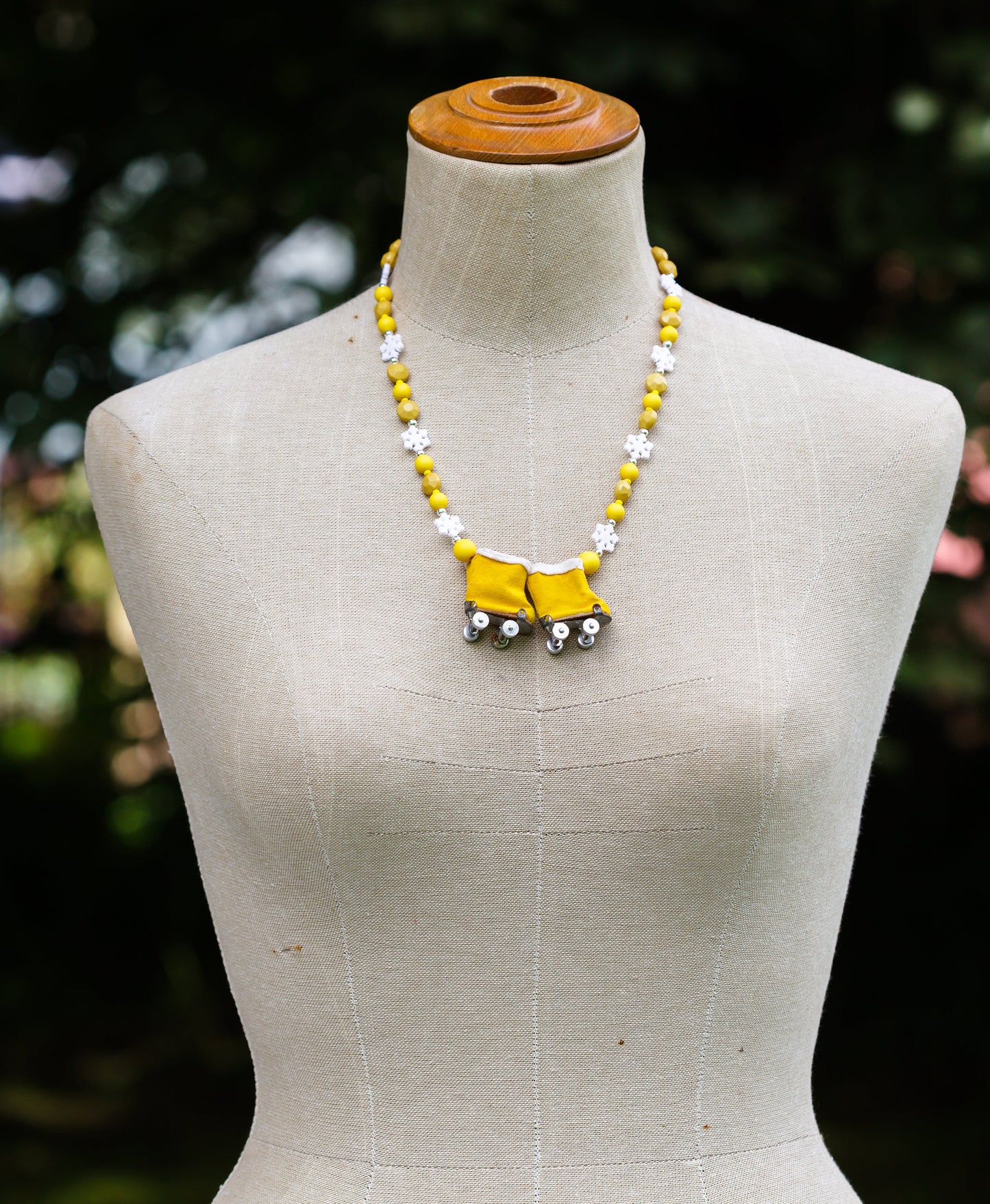 Antique Miniature Roller Boot Necklace | Hopetown & Hunter