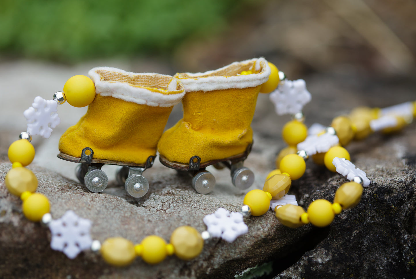 Antique Miniature Roller Boot Necklace | Hopetown & Hunter
