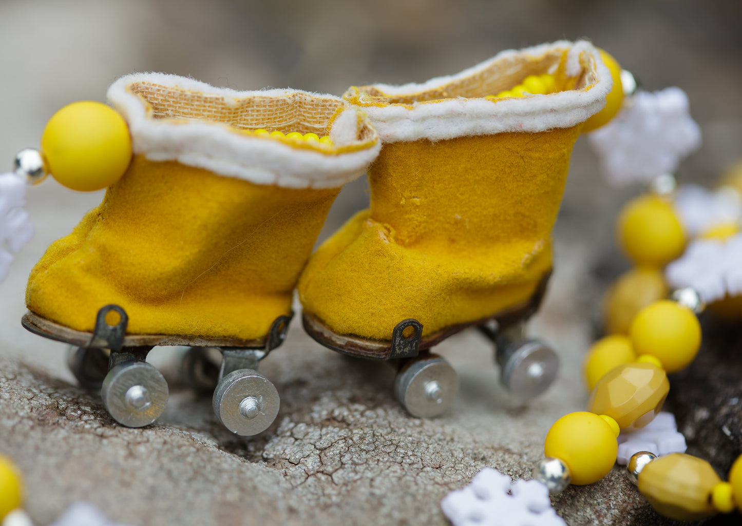 Antique Miniature Roller Boot Necklace | Hopetown & Hunter