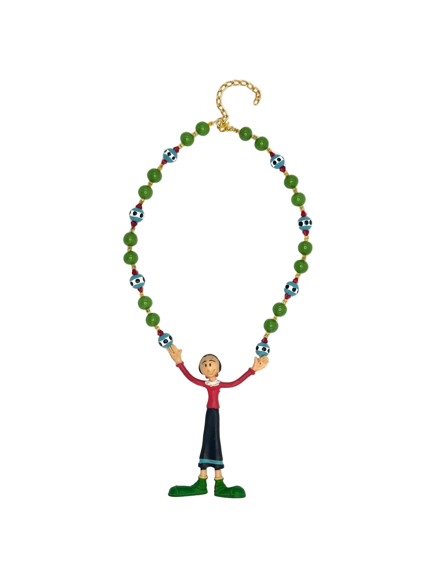 Bendy Cartoon Girl Necklace | Hopetown & Hunter