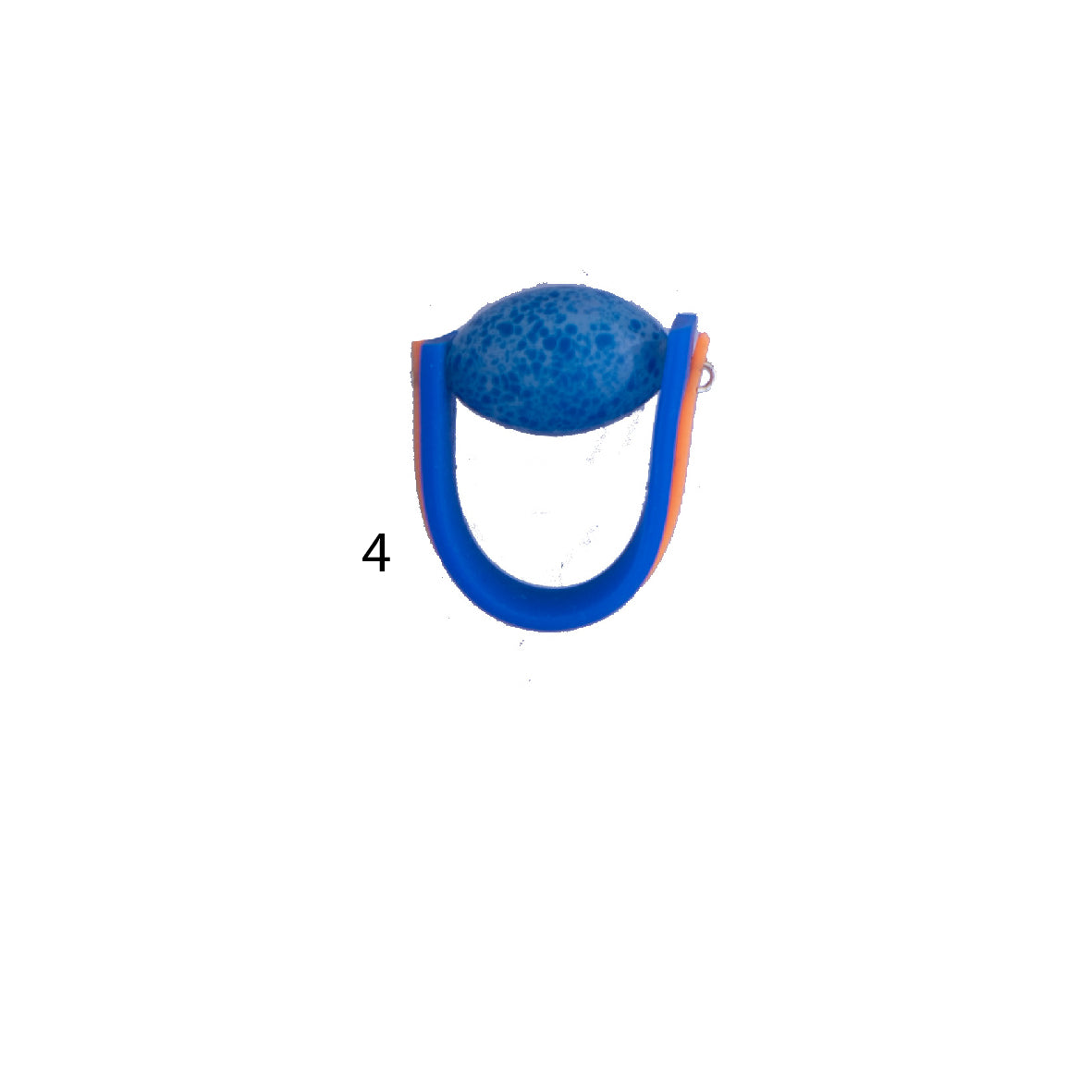 Fun Colourful Bead Rings - Size H