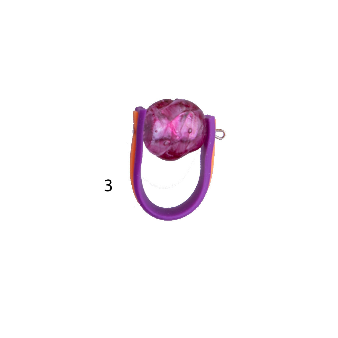 Fun Colourful Bead Rings - Size I