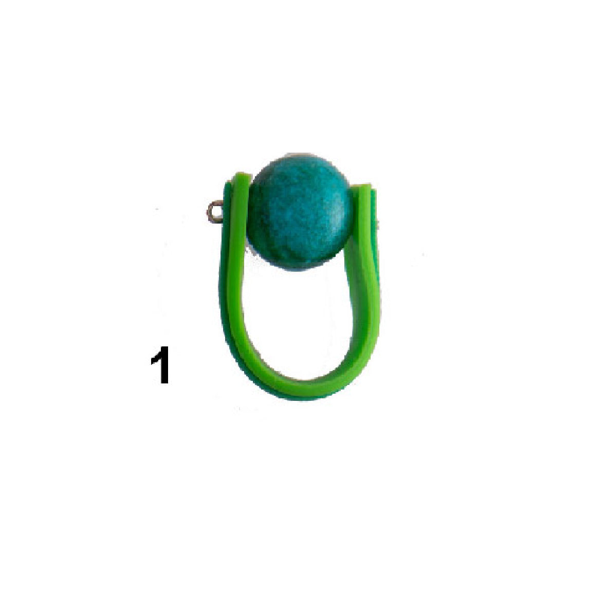 Fun Colourful Bead Rings - Size M