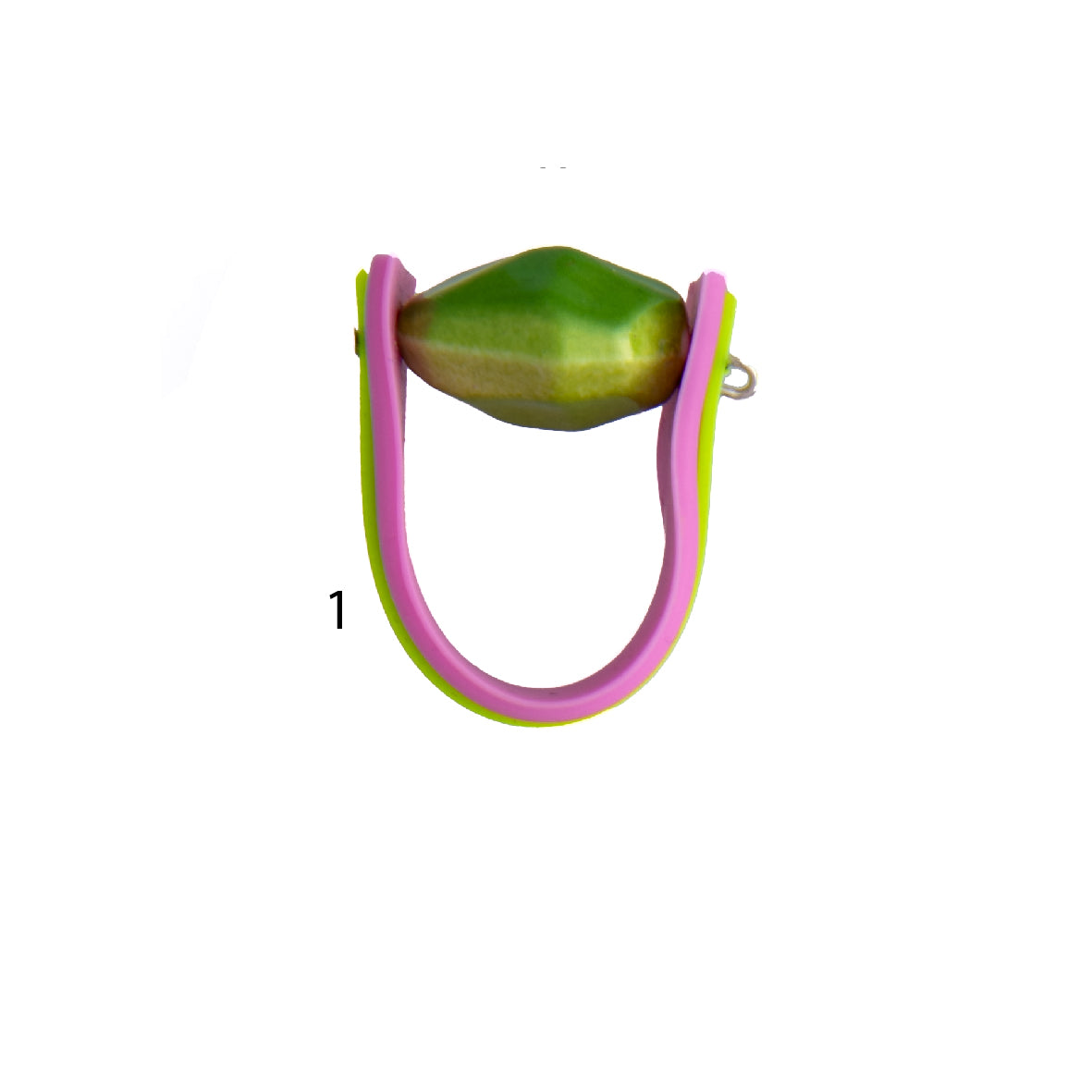 Fun Colourful Bead Rings - Size R