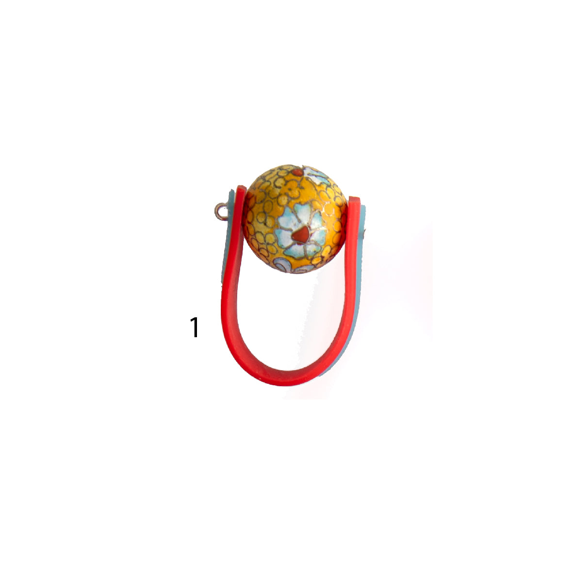 Fun Colourful Bead Rings - Size V