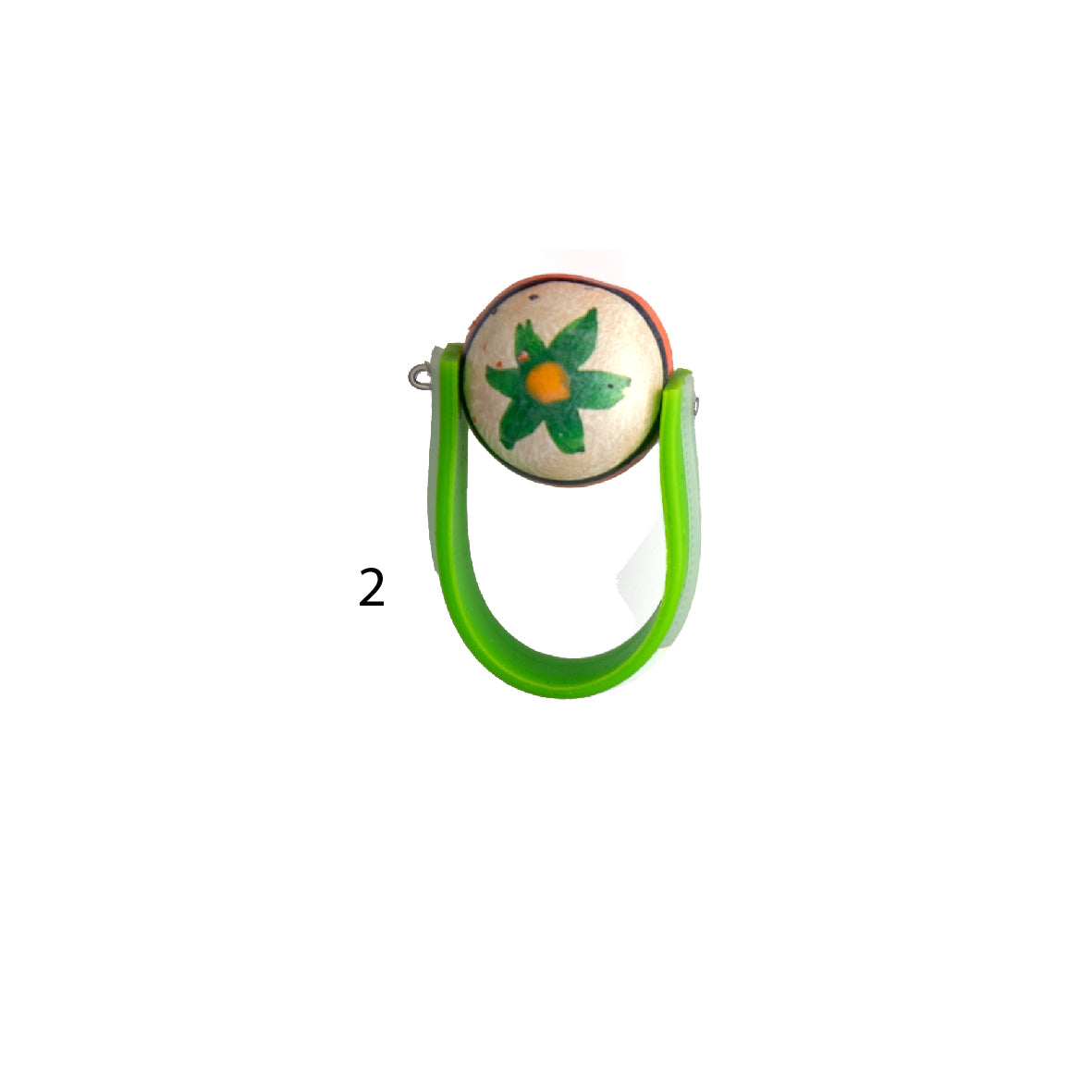 Fun Colourful Bead Rings - Size V
