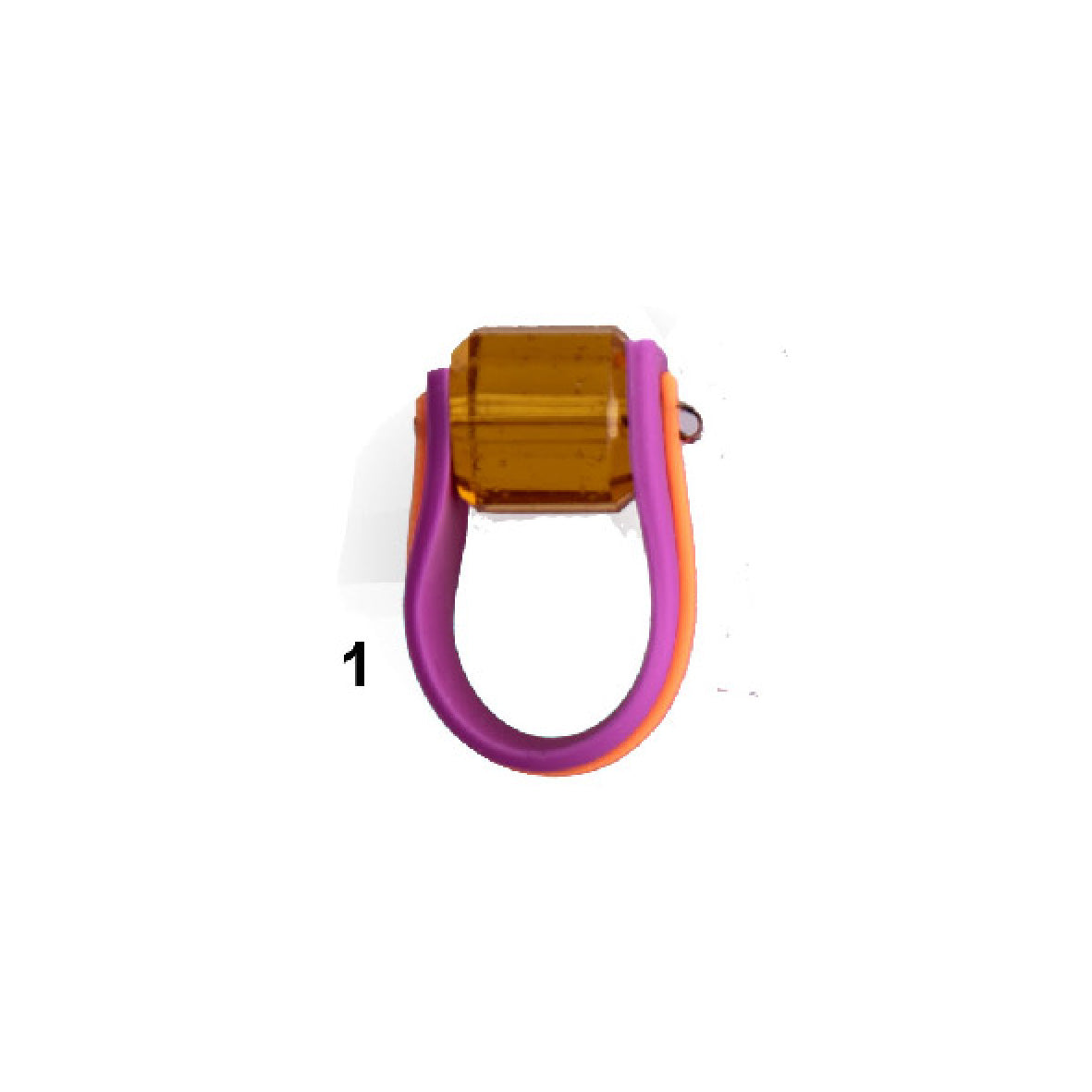 Fun Colourful Bead Rings - Size N