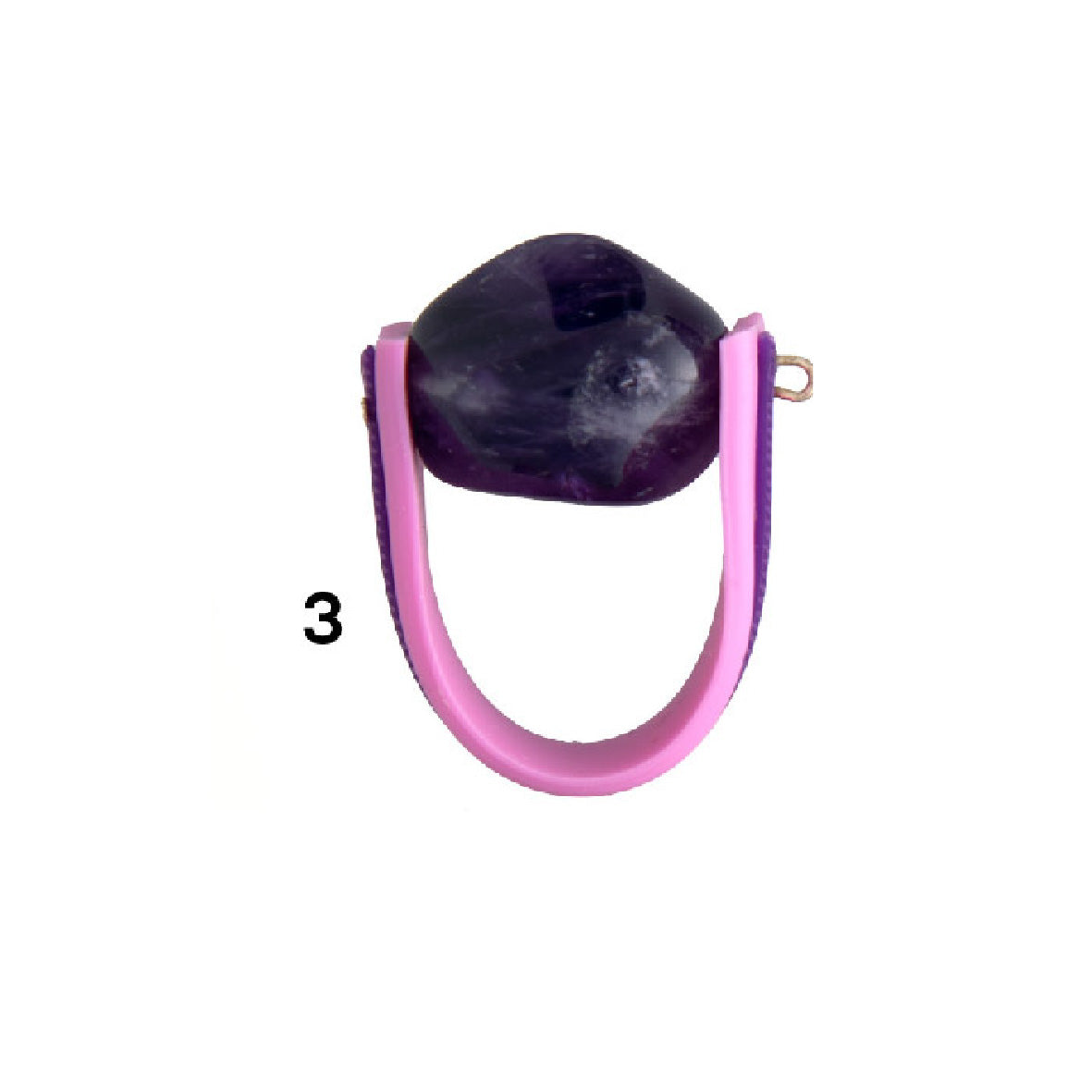Fun Colourful Bead Rings - Size P