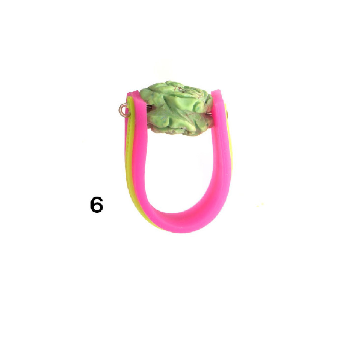 Fun Colourful Bead Rings - Size P