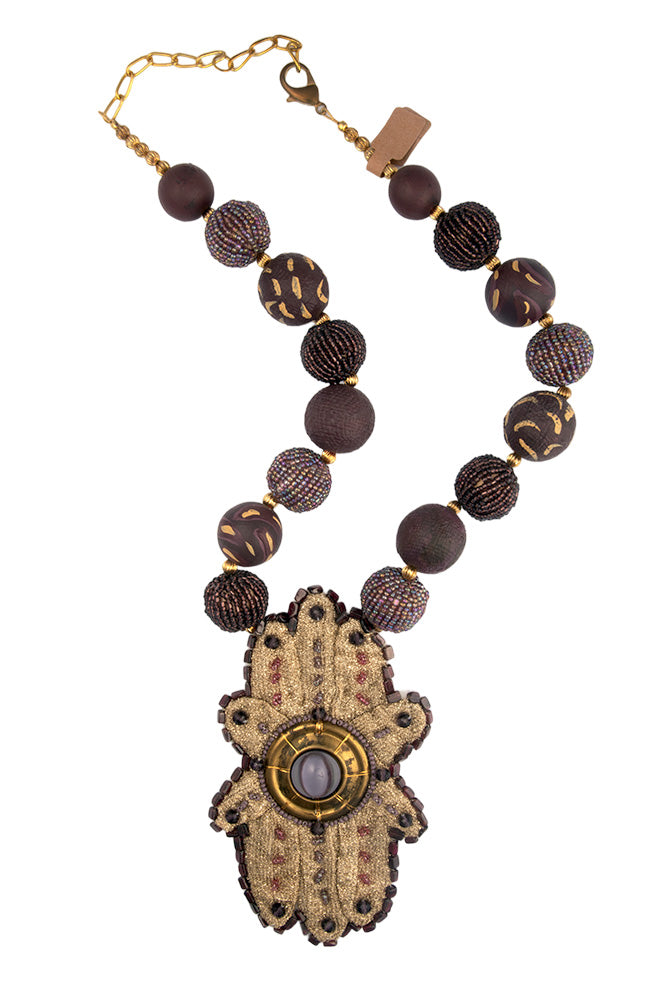 Gold Gloves Necklace | Hopetown & Hunter