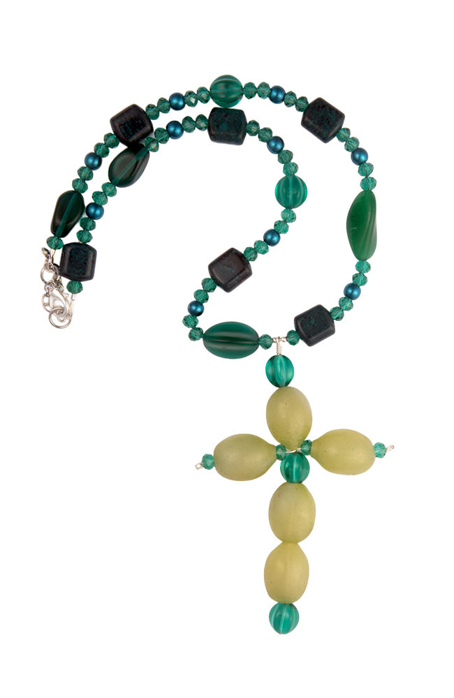 Grape Cross Necklace | Hopetown & Hunter