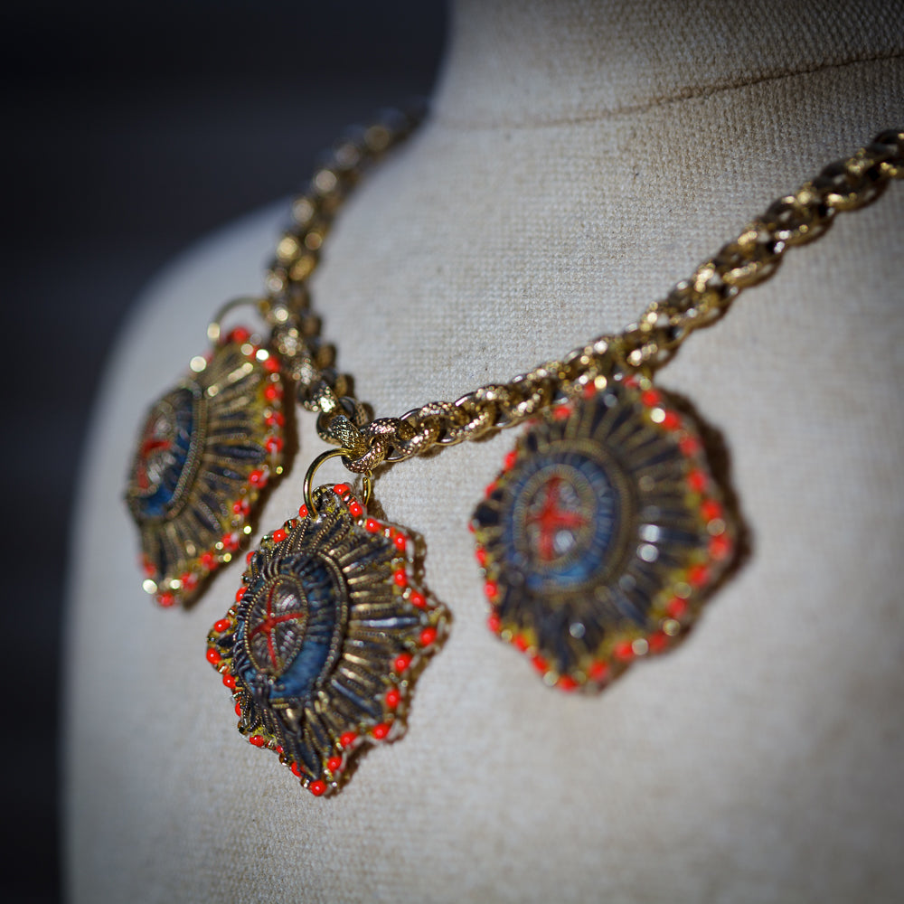 Military Pip Necklace