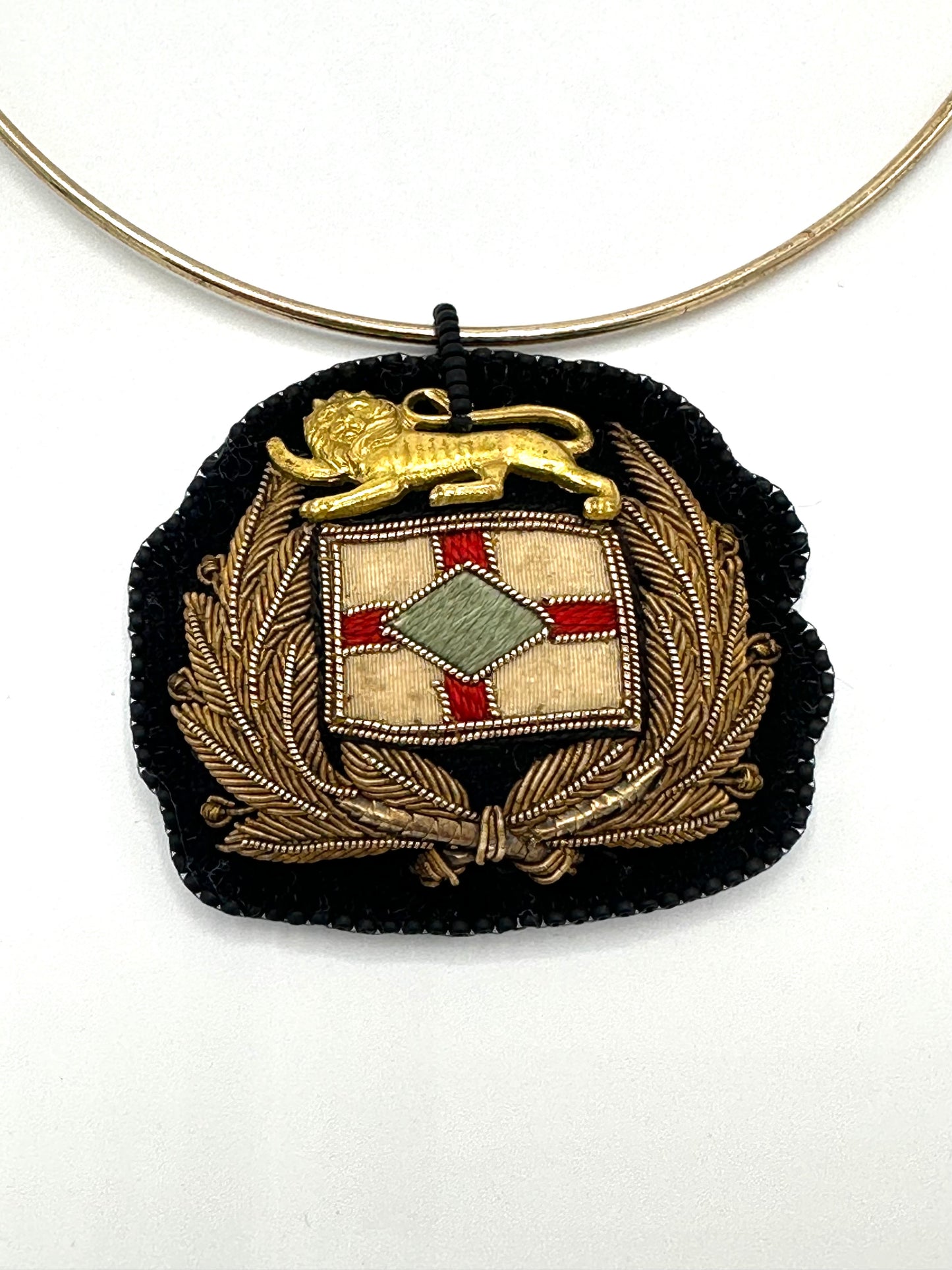 Military Badge Torque Necklace | Hopetown & Hunter