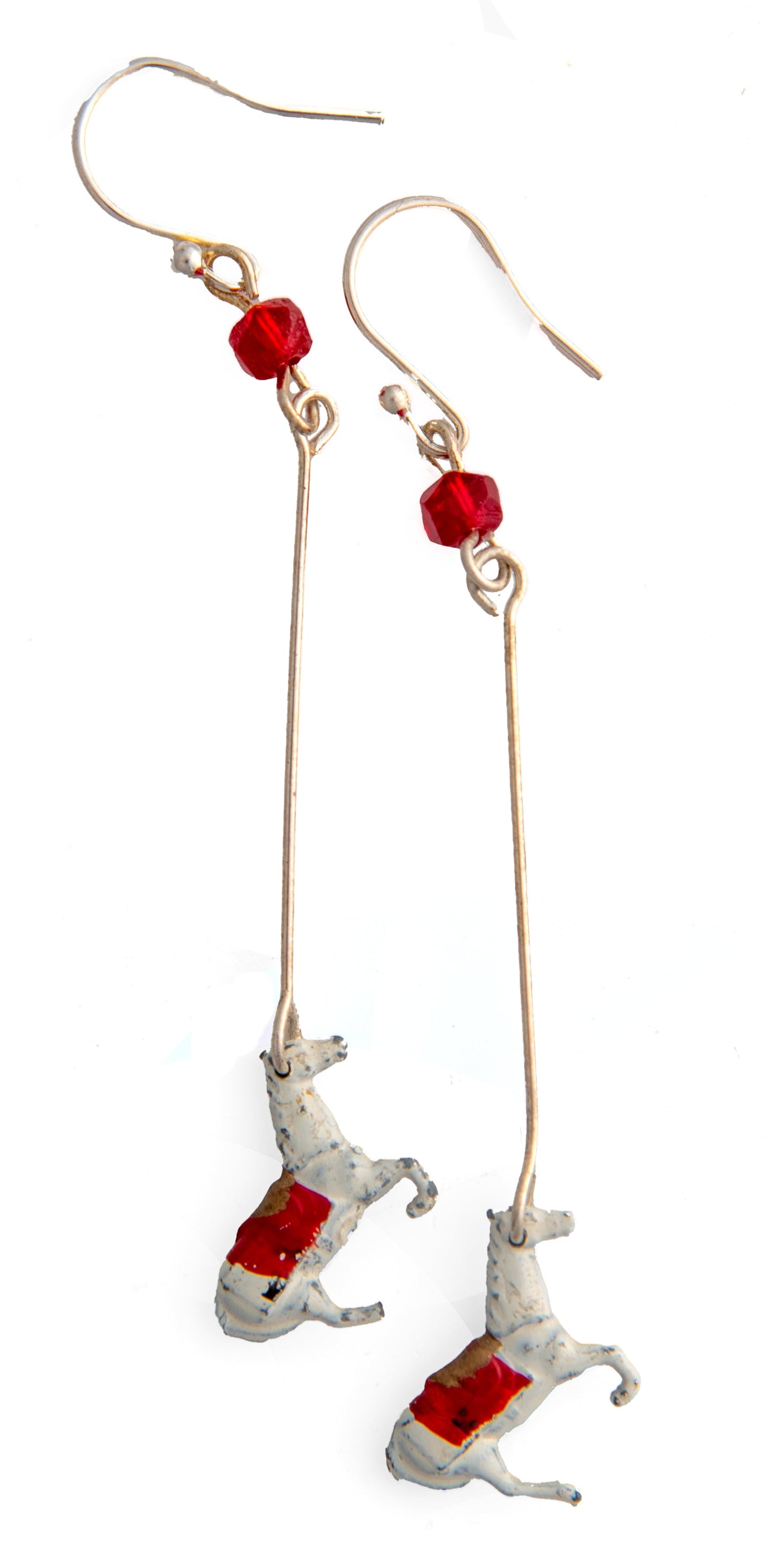 Tiny Vintage Horse Drop Earrings | Hopetown & Hunter