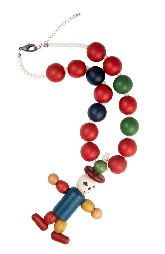 Vintage Bead Figure Necklace | Hopetown & Hunter