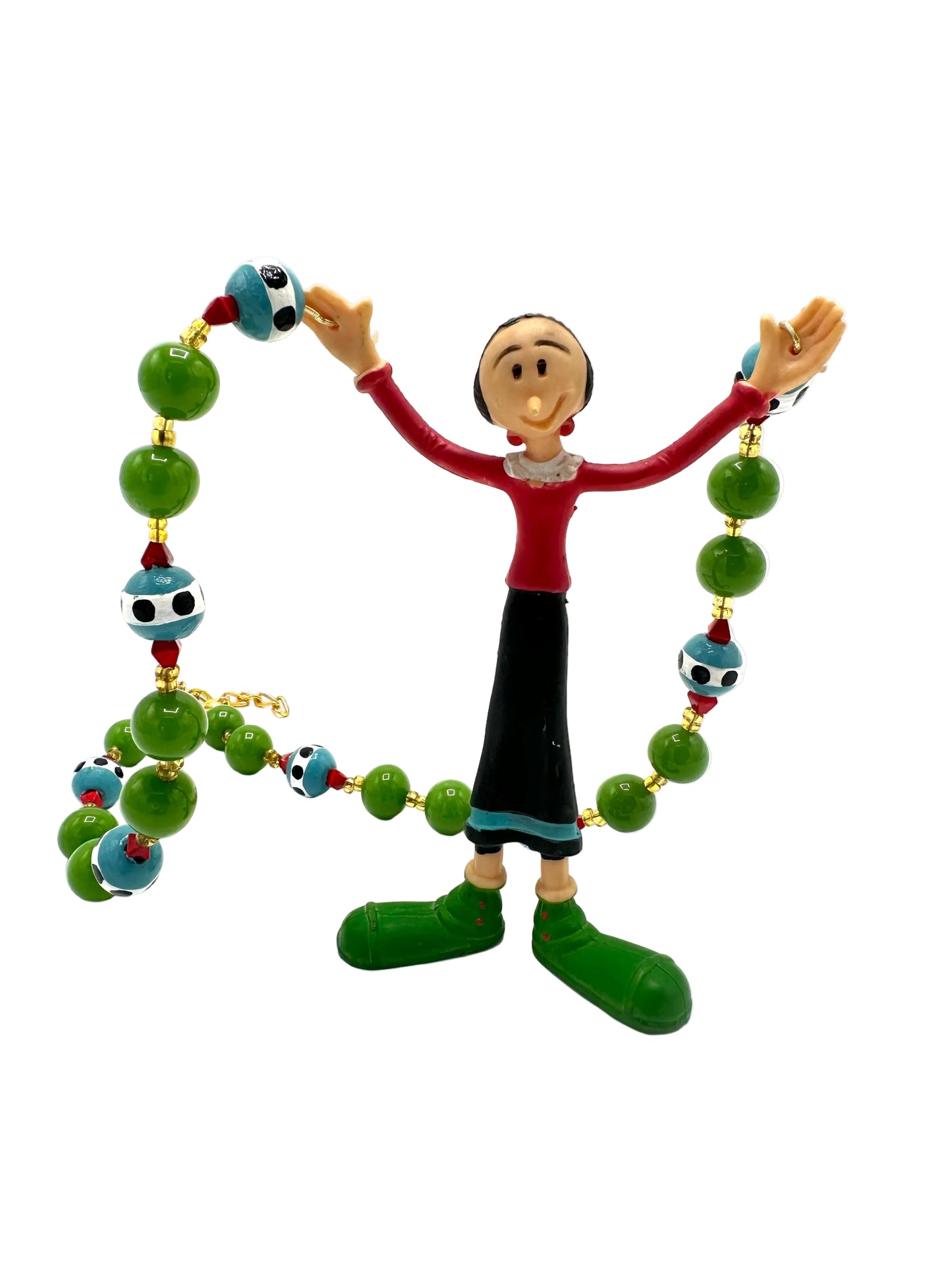 Bendy Cartoon Girl Necklace | Hopetown & Hunter