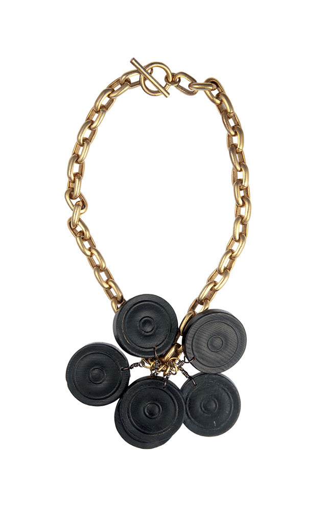 BlackWoodDraughtsNecklace | Hopetown & Hunter