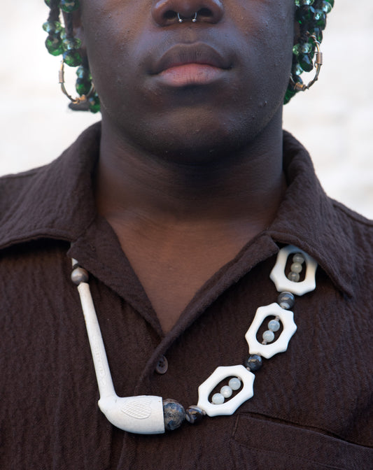 Clay Pipe Necklace | Hopetown & Hunter