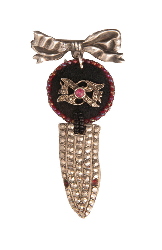 Handmade Lizard Brooch