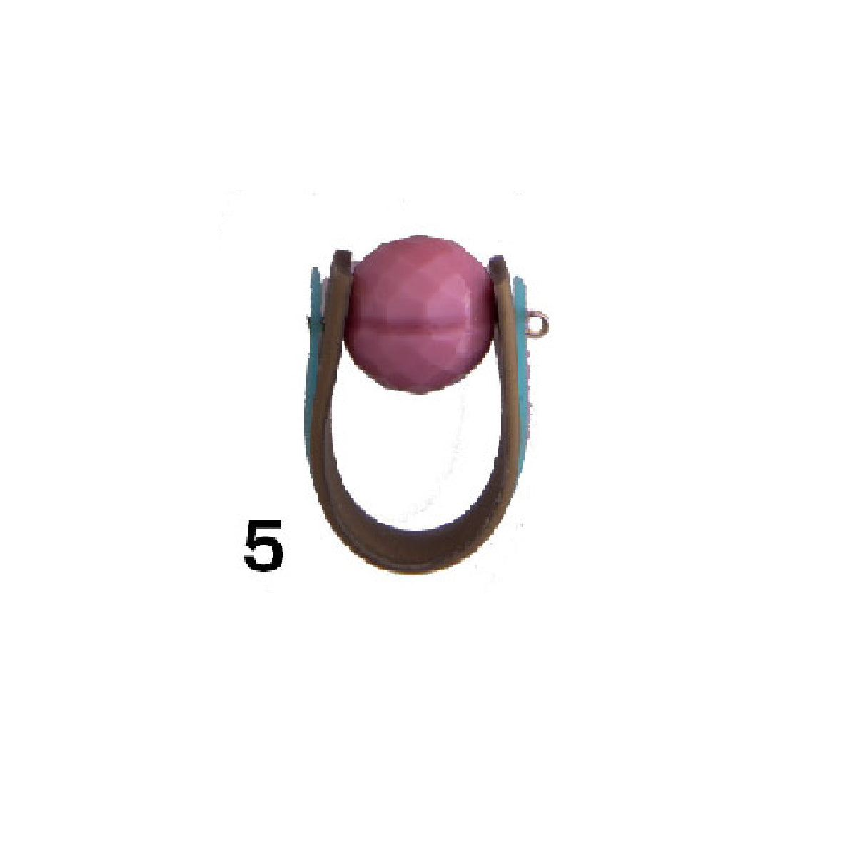 Fun Colourful Bead Rings - Size L