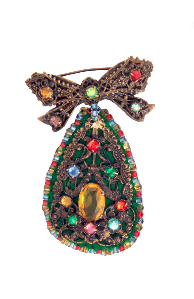 Handmade Vintage Dress Clip Brooch | Hopetown & Hunter