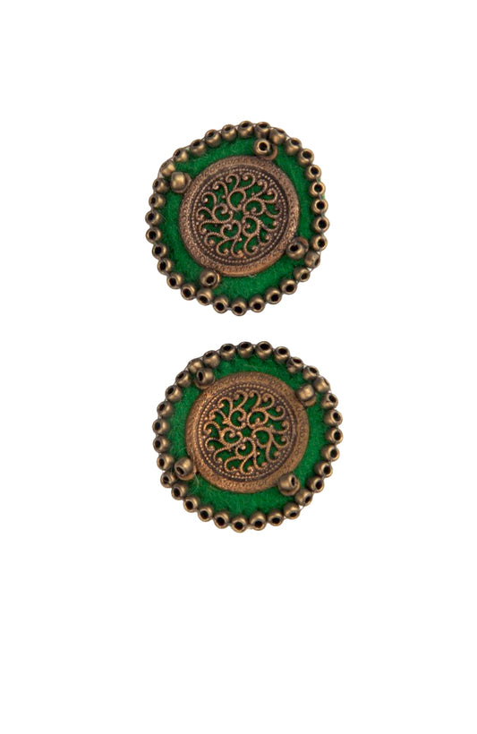 Handmade Vintage Metal Medallion Brooches | Hopetown & Hunter