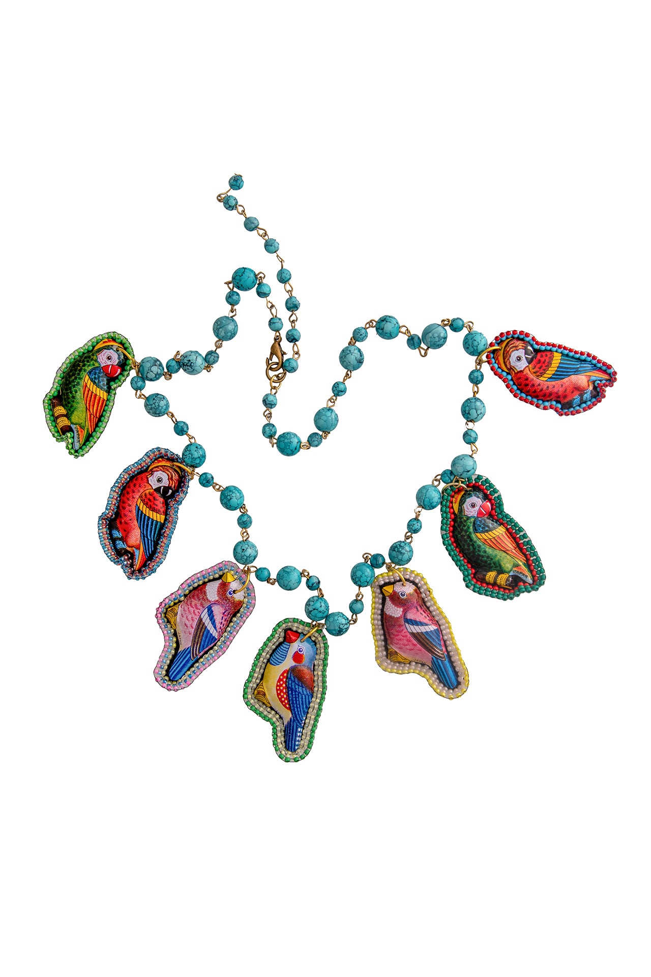 Handmade Vintage Miniature Tin Bird Necklace | Hopetown & Hunter
