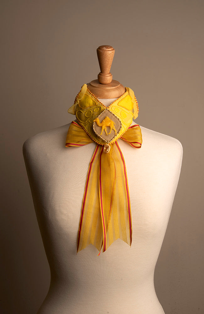 Handmade Yellow Camel Brooch | Hopetown & Hunter