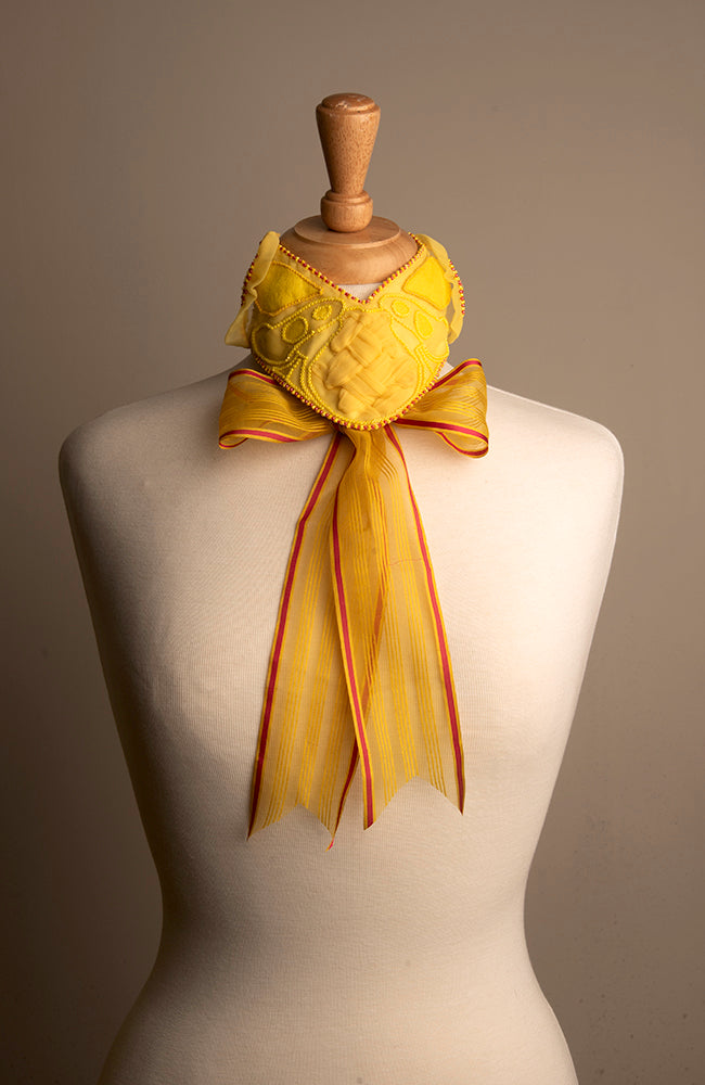 Handmade Yellow Gloves Choker | Hopetown & Hunter