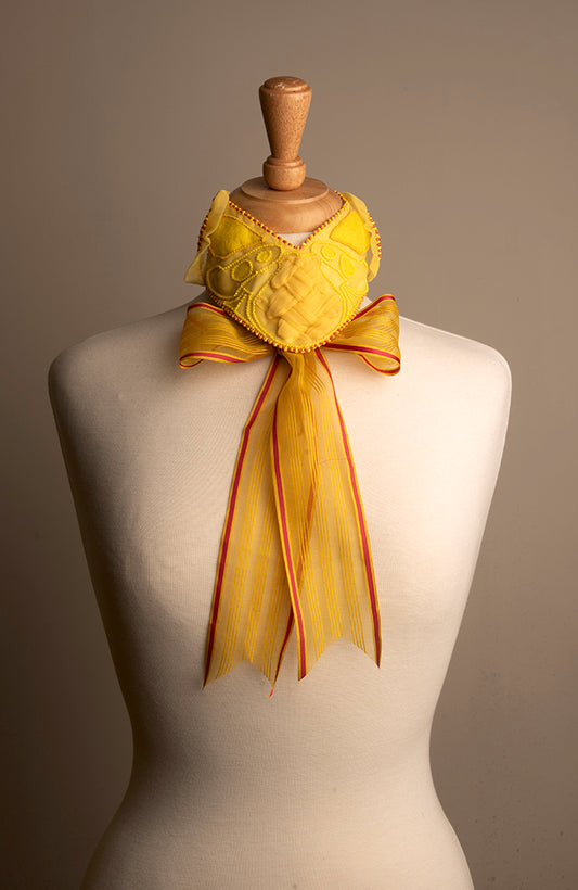 Handmade Yellow Gloves Choker | Hopetown & Hunter