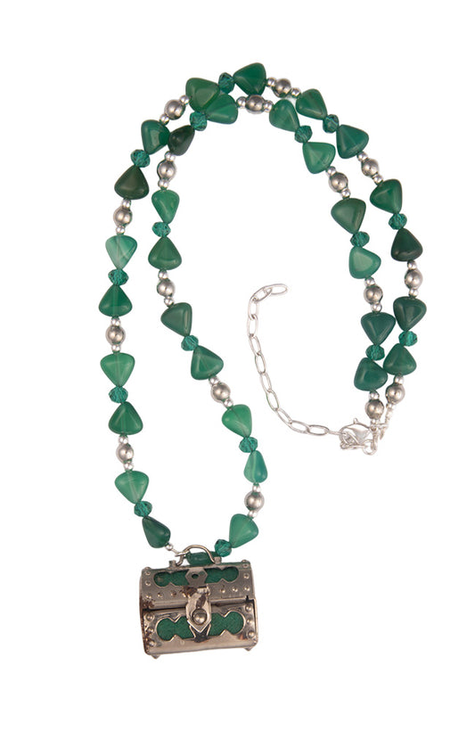 Miniature Sewing Chest Necklace | Hopetown & Huntere