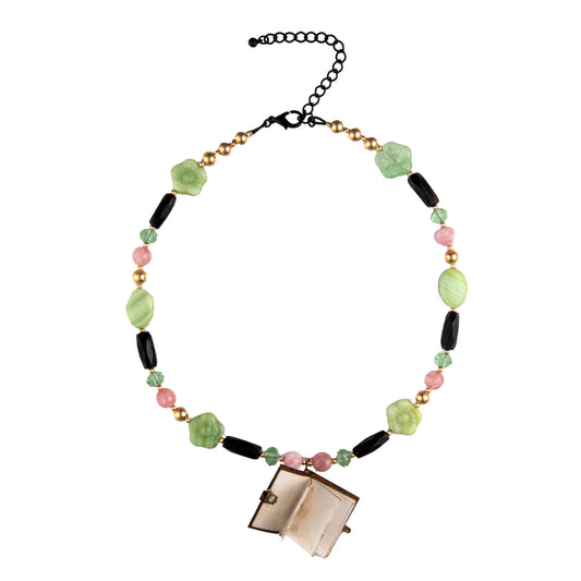 Miniature Scottish Souvenir Book Necklace | Hopetown & Hunter