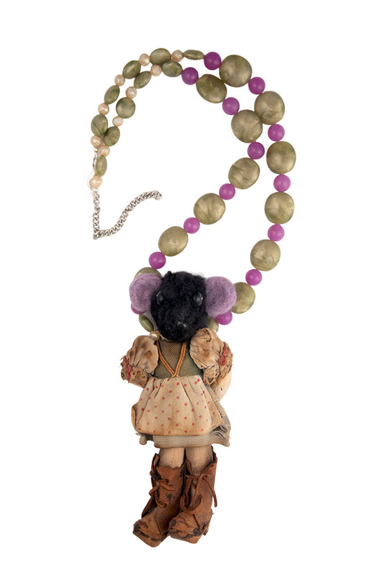 Mouse In Cowboy Boots Necklace | Hopetown & Hunter