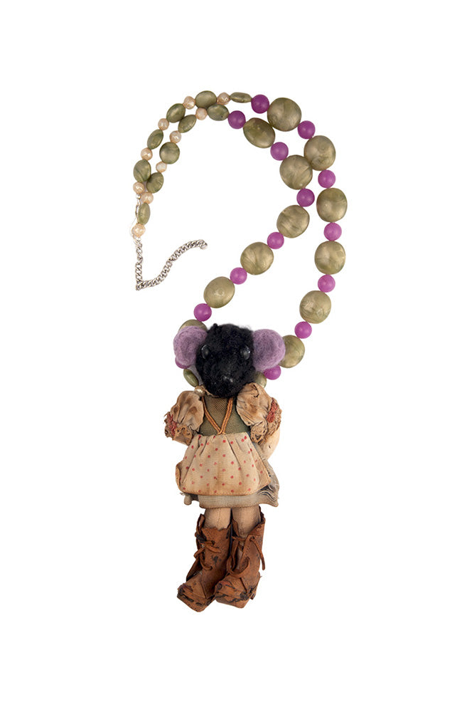 Mouse In Cowboy Boots Necklace | Hopetown & Hunter