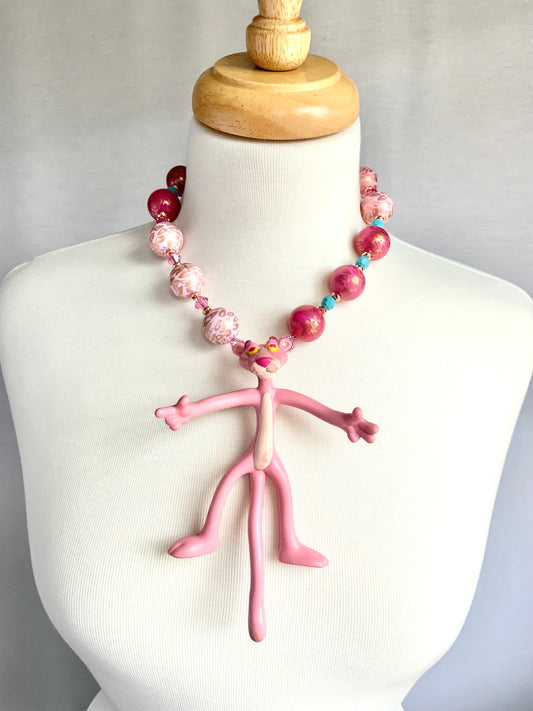 Pink Panther Necklace
