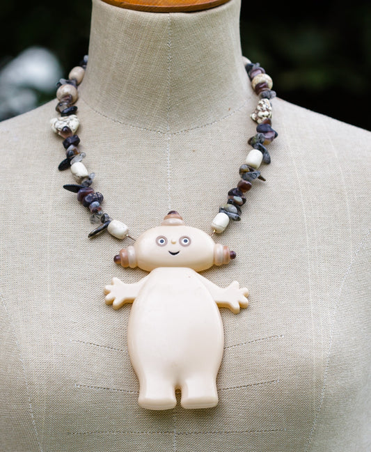 Plastic Macapaca Necklace