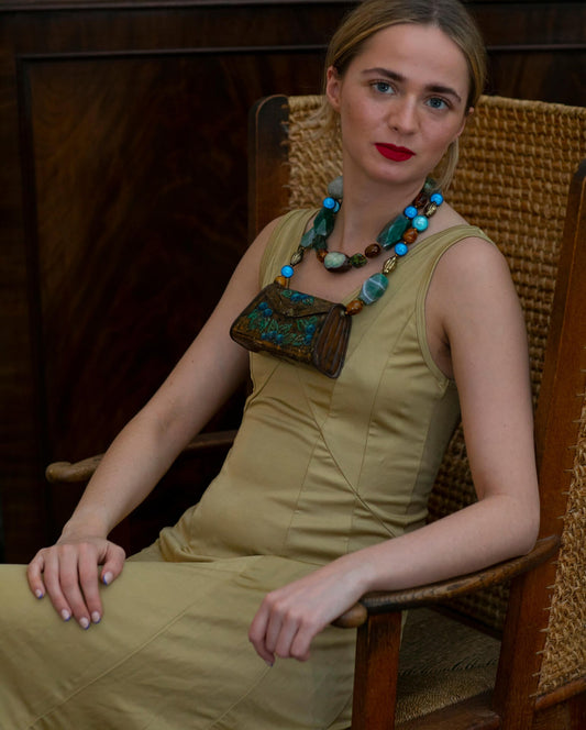 Rare Vintage Handbag Toffee Tin Necklace | Hopetown & Hunter