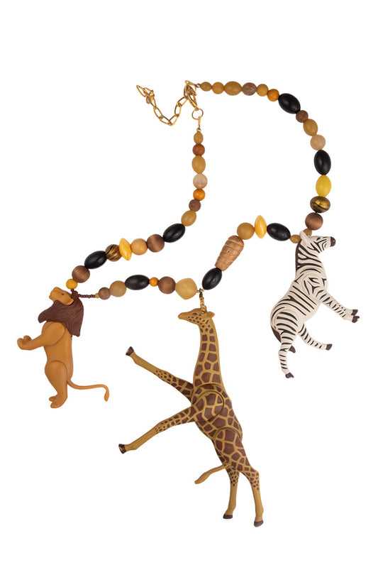 Safari Toy Animals Necklace | Hopetown & Hunter