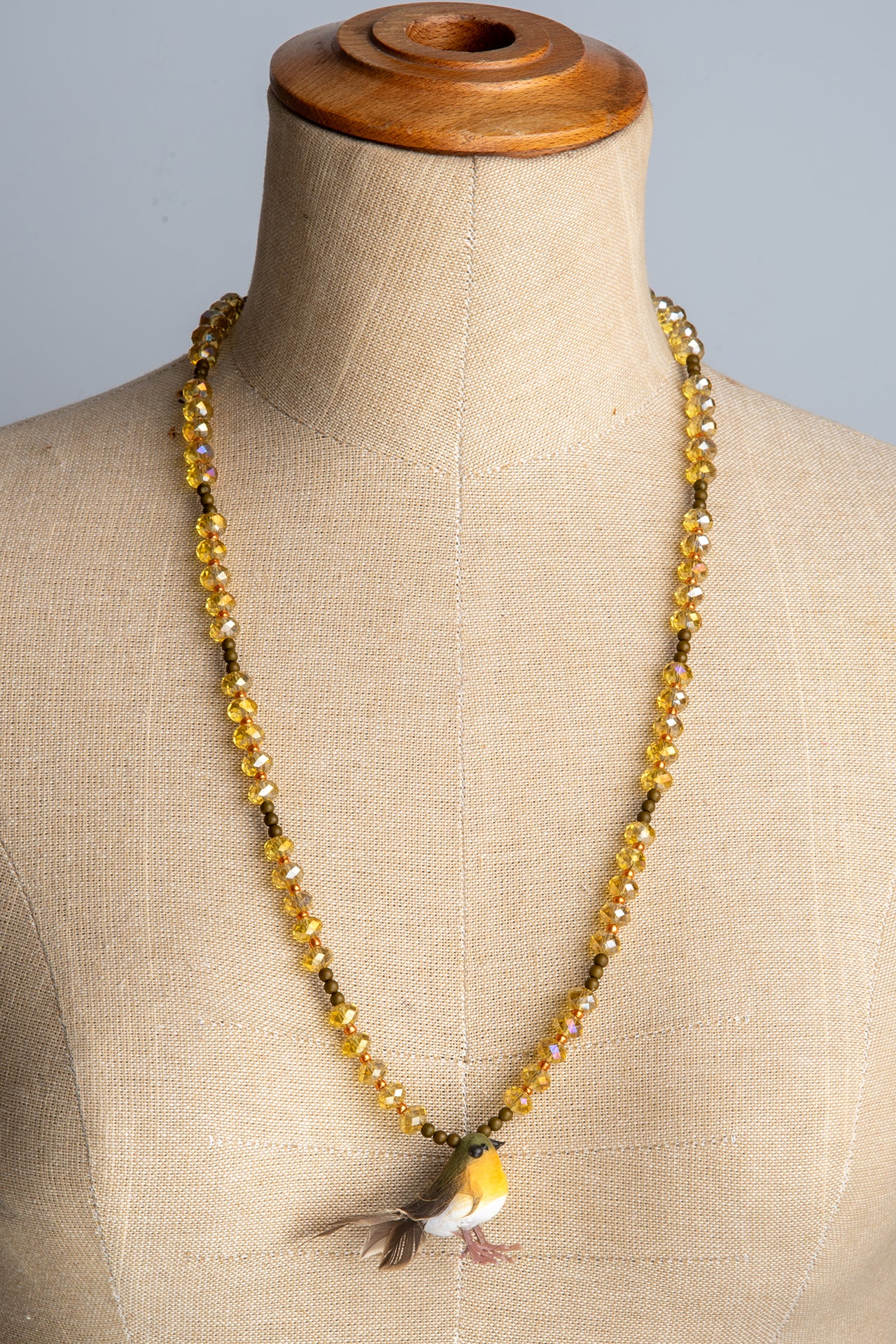 Sparkly Winter Robin Necklace | Hopetown & Hunter