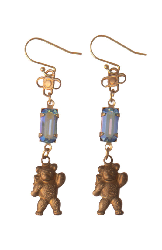 Teddy Bear Drop Earrings | Hopetown & Hunter