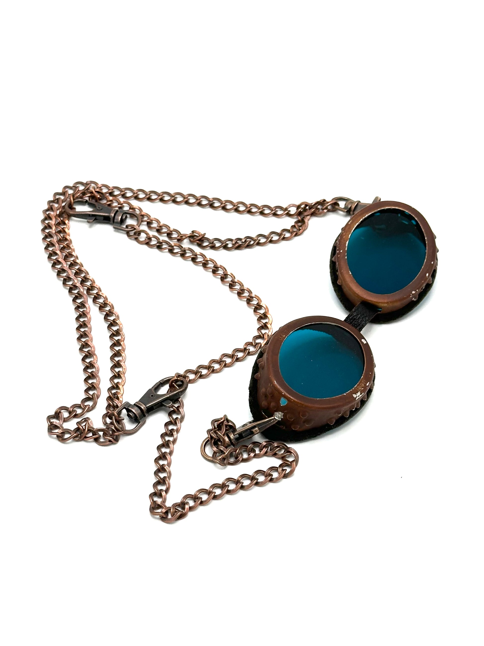 Upcycled Desert Goggles Necklace | Hopeetown & Hunter