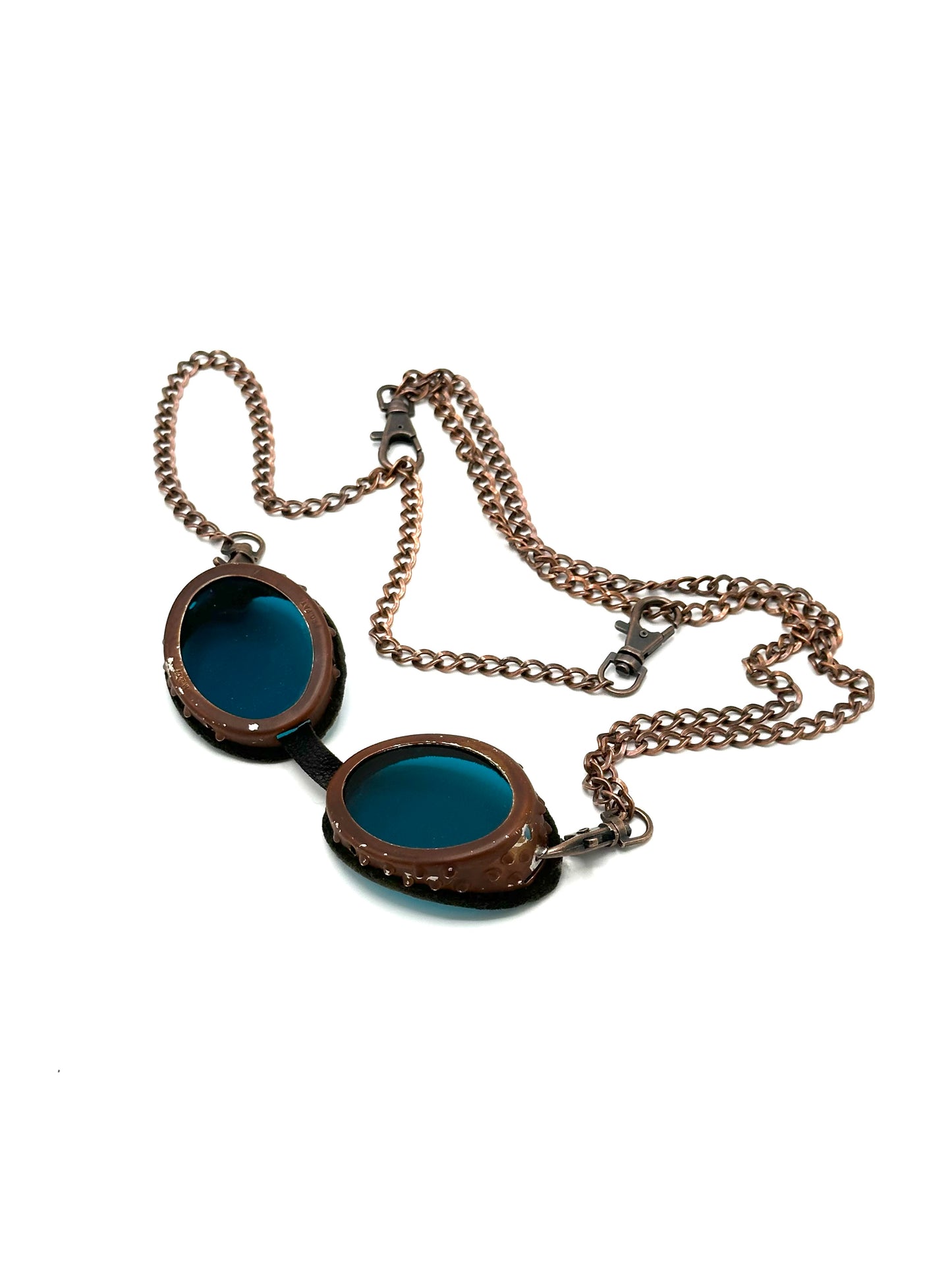 Upcycled Desert Goggles Necklace | Hopetown & Hunter