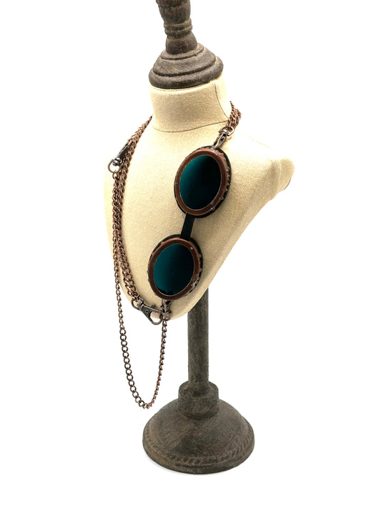 Upcycled Desert Goggles Necklace | Hopetown & Hunter