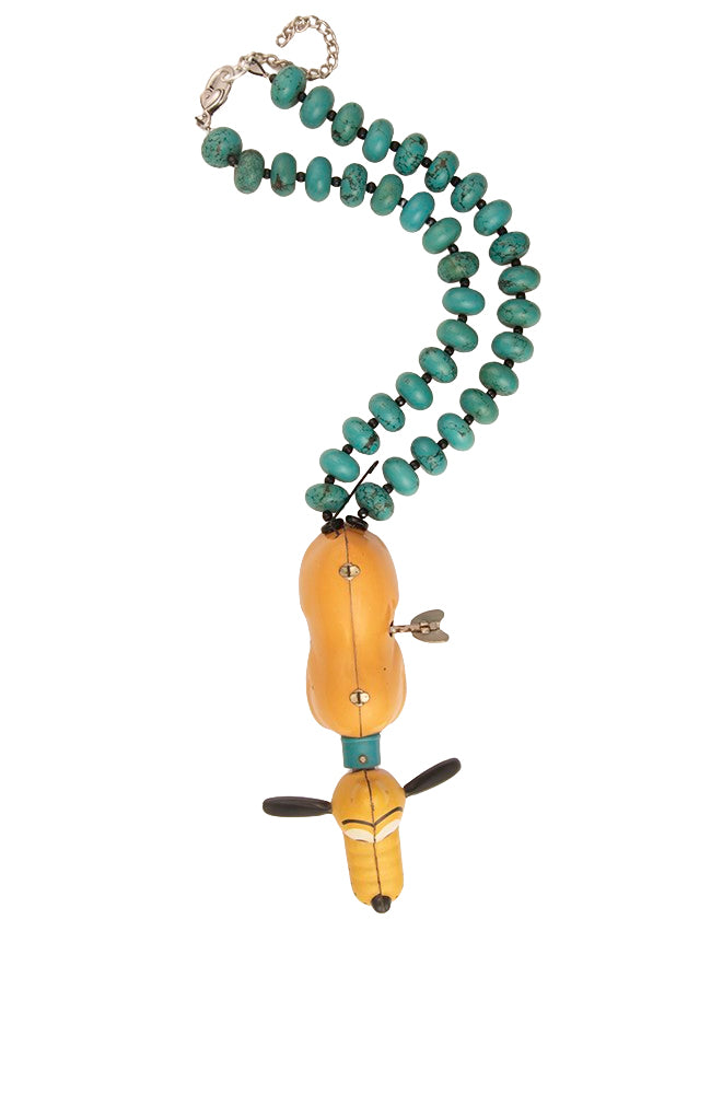 Upcycled Dog Necklace | Hopetown & Hunter