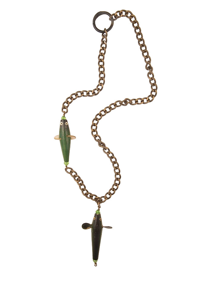 Upcycled Fishing Lure Necklace | Hopetown & Hunter