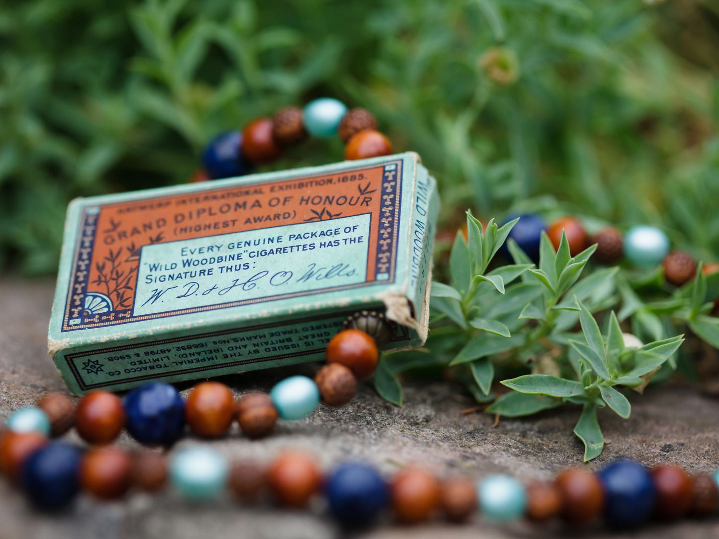 Upcycled Vintage Woodbines Box Necklace | Hopetown & Hunter