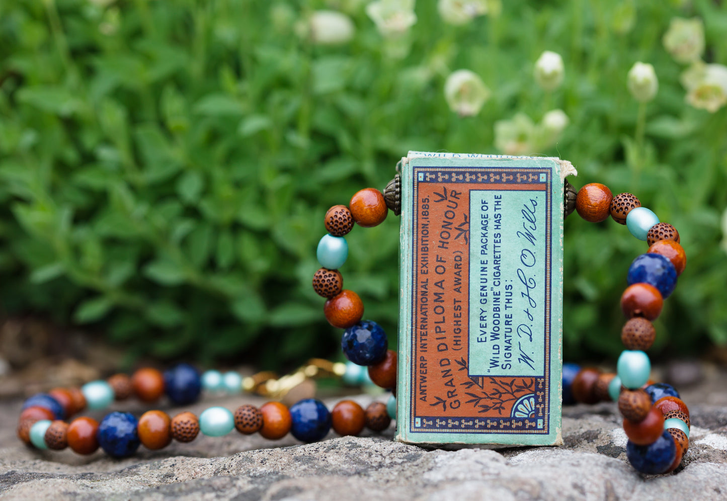 Upcycled Vintage Woodbines Box Necklace | Hopetown & Hunter