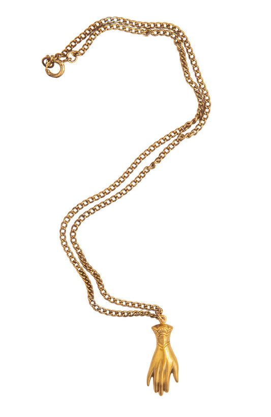 Vintage Chain And Hand Charm | Hopetown & Hunter