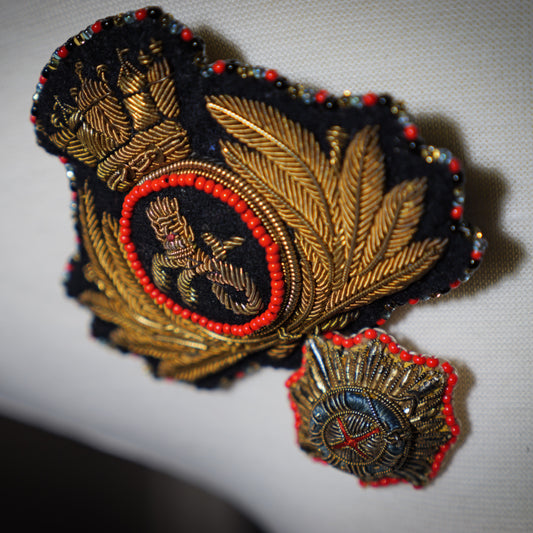 Vintage Cap Badge Brooch