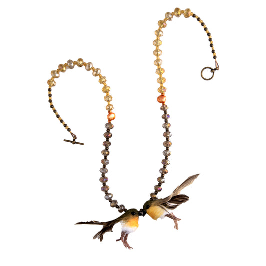 Vintage Robins Necklace